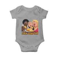 Funny Lemon Pound Cake Meme Baby Onesie Retro Edgy Music Humor Gift for Party Lovers