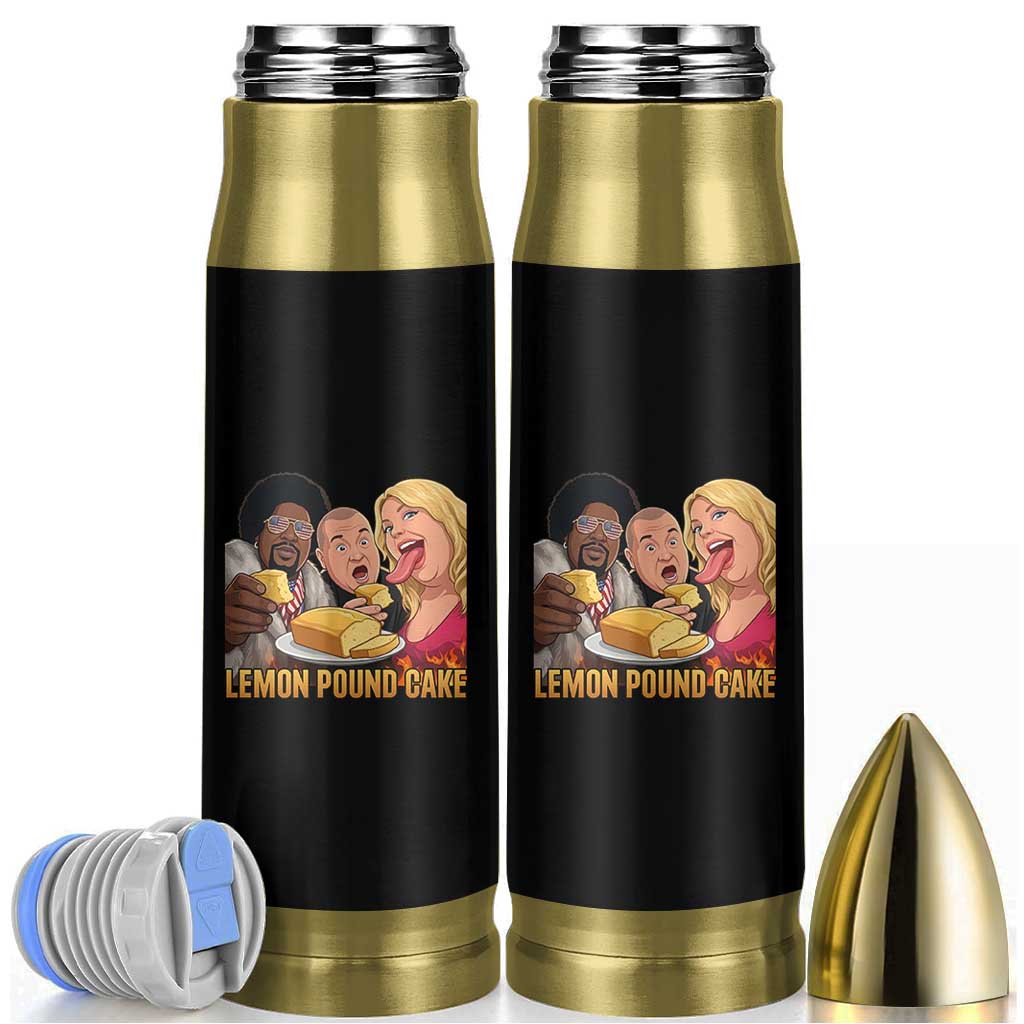 Funny Lemon Pound Cake Meme Bullet Tumbler Retro Edgy Music Humor Gift for Party Lovers