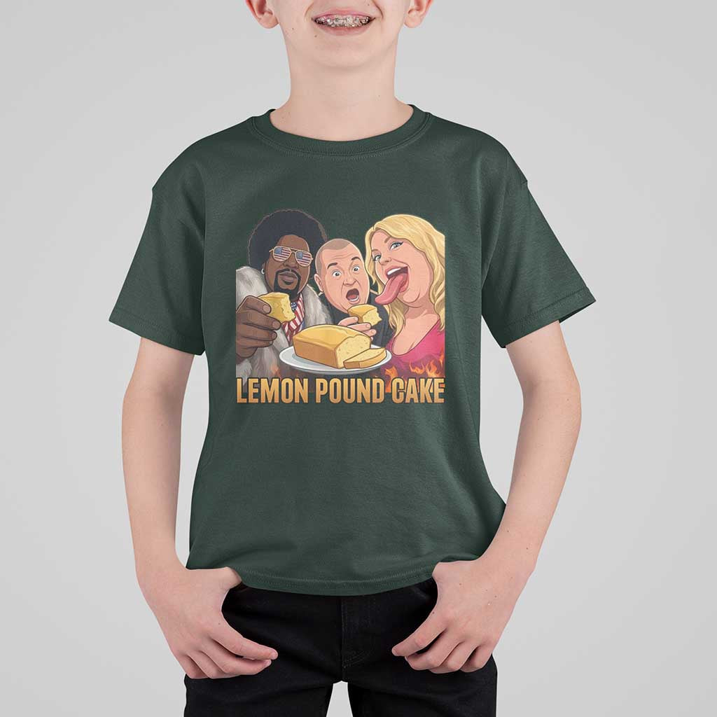 Funny Lemon Pound Cake Meme T Shirt For Kid Retro Edgy Music Humor Gift for Party Lovers