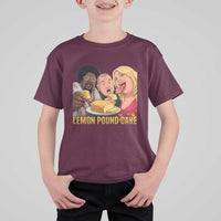Funny Lemon Pound Cake Meme T Shirt For Kid Retro Edgy Music Humor Gift for Party Lovers