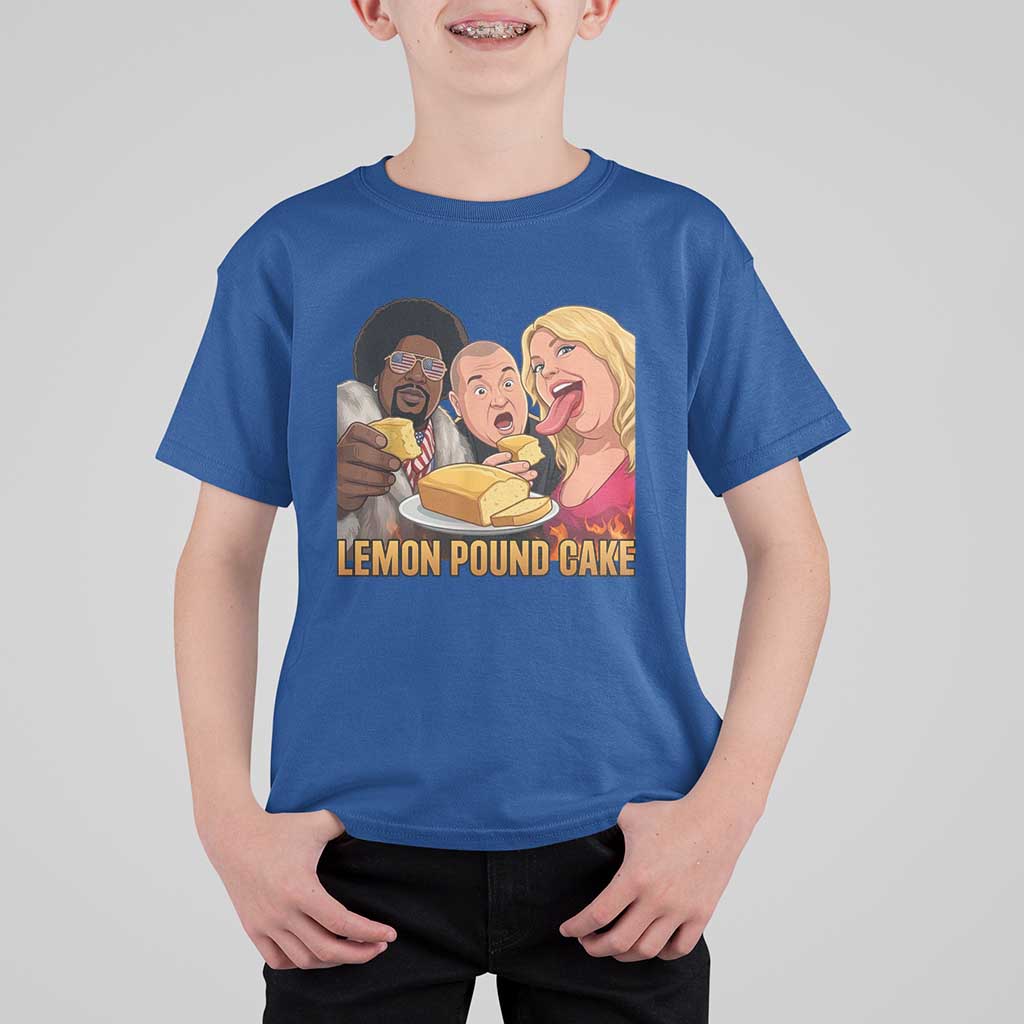 Funny Lemon Pound Cake Meme T Shirt For Kid Retro Edgy Music Humor Gift for Party Lovers