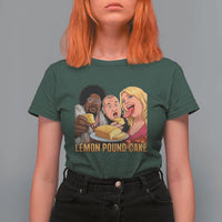 Funny Lemon Pound Cake Meme T Shirt For Women Retro Edgy Music Humor Gift for Party Lovers