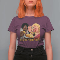 Funny Lemon Pound Cake Meme T Shirt For Women Retro Edgy Music Humor Gift for Party Lovers