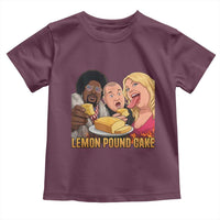 Funny Lemon Pound Cake Meme Toddler T Shirt Retro Edgy Music Humor Gift for Party Lovers