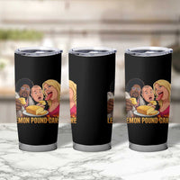 Funny Lemon Pound Cake Meme Tumbler Cup Retro Edgy Music Humor Gift for Party Lovers
