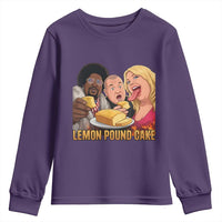 Funny Lemon Pound Cake Meme Youth Sweatshirt Retro Edgy Music Humor Gift for Party Lovers