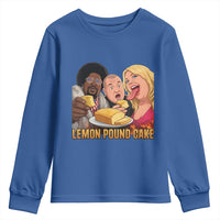 Funny Lemon Pound Cake Meme Youth Sweatshirt Retro Edgy Music Humor Gift for Party Lovers