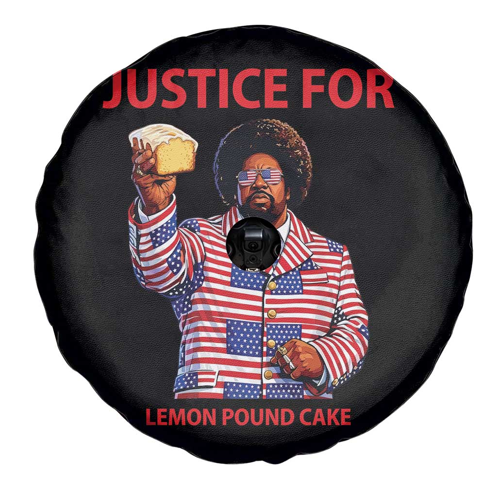 Justice for Lemon Pound Cake Spare Tire Cover Funny Viral Edgy Meme Courtroom Parody Rap Fans