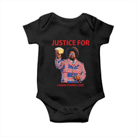 Justice for Lemon Pound Cake Baby Onesie Funny Viral Edgy Meme Courtroom Parody Rap Fans