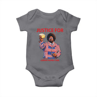 Justice for Lemon Pound Cake Baby Onesie Funny Viral Edgy Meme Courtroom Parody Rap Fans