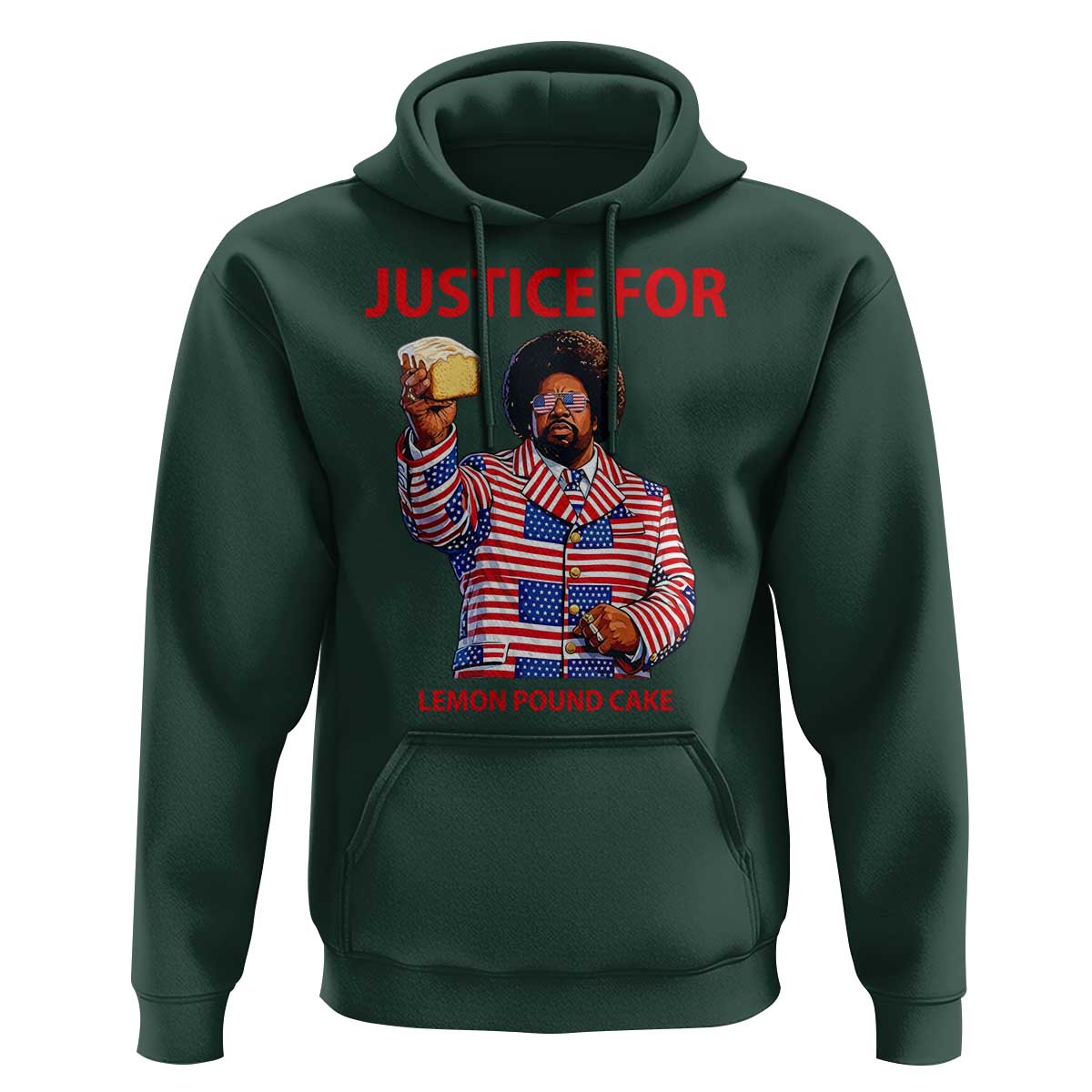 Justice for Lemon Pound Cake Hoodie Funny Viral Edgy Meme Courtroom Parody Rap Fans