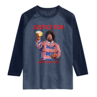 Justice for Lemon Pound Cake Raglan Shirt Funny Viral Edgy Meme Courtroom Parody Rap Fans