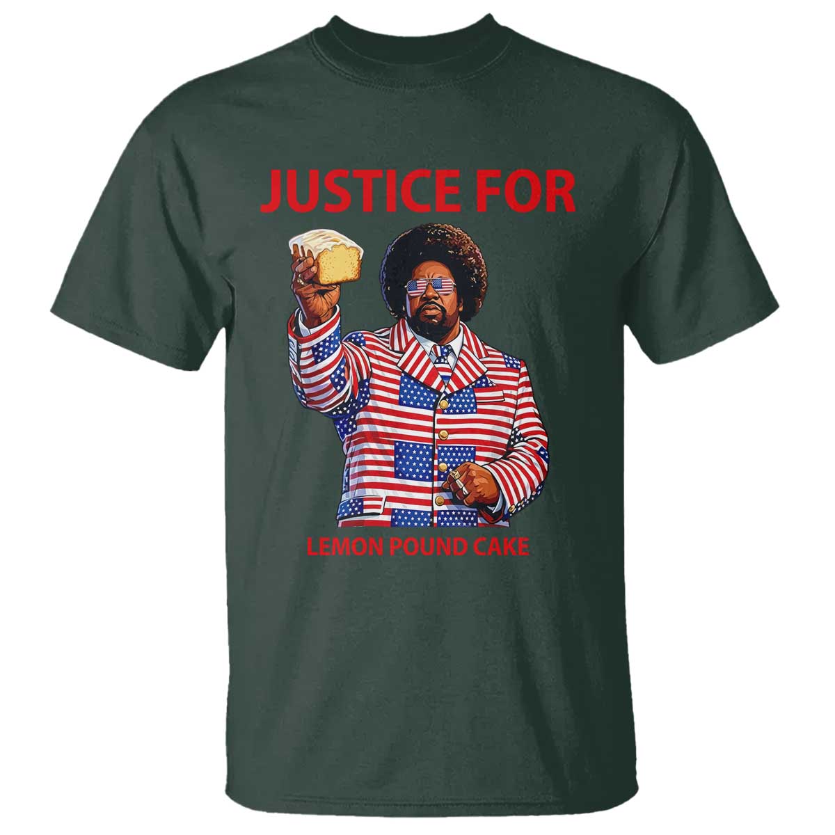 Justice for Lemon Pound Cake T Shirt Funny Viral Edgy Meme Courtroom Parody Rap Fans