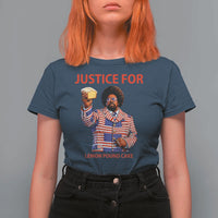 Justice for Lemon Pound Cake T Shirt For Women Funny Viral Edgy Meme Courtroom Parody Rap Fans