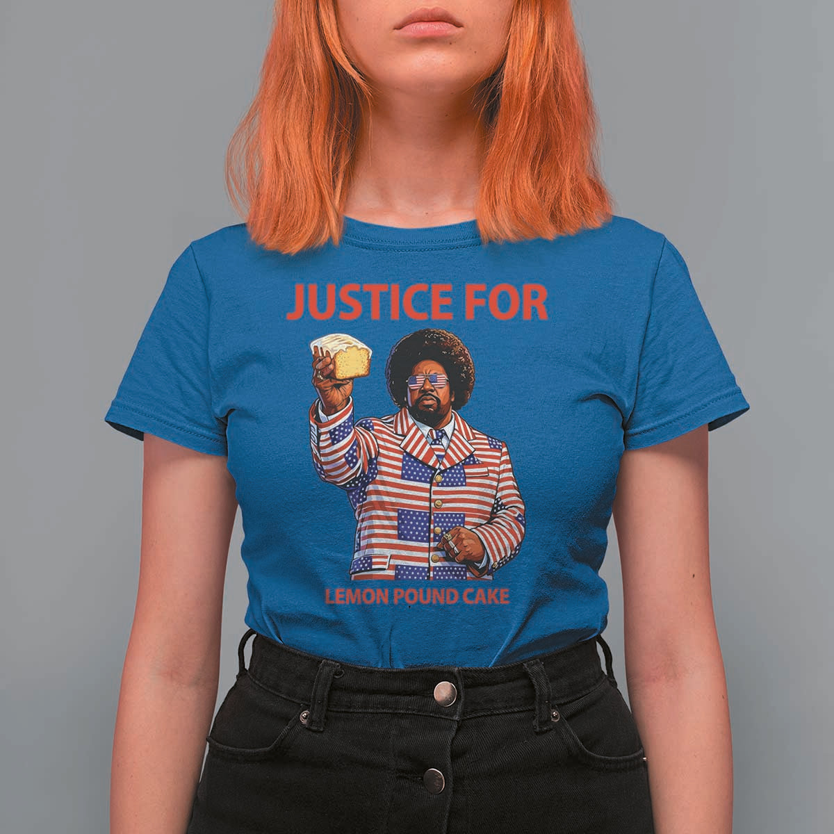 Justice for Lemon Pound Cake T Shirt For Women Funny Viral Edgy Meme Courtroom Parody Rap Fans