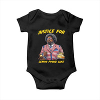 Justice for Lemon Pound Cake Funny Viral  Meme Baby Onesie Edgy Hip Hop Humor Parody Gift for Rap Fans