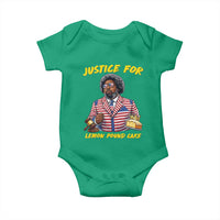 Justice for Lemon Pound Cake Funny Viral  Meme Baby Onesie Edgy Hip Hop Humor Parody Gift for Rap Fans