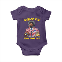 Justice for Lemon Pound Cake Funny Viral  Meme Baby Onesie Edgy Hip Hop Humor Parody Gift for Rap Fans