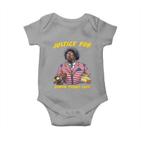 Justice for Lemon Pound Cake Funny Viral  Meme Baby Onesie Edgy Hip Hop Humor Parody Gift for Rap Fans