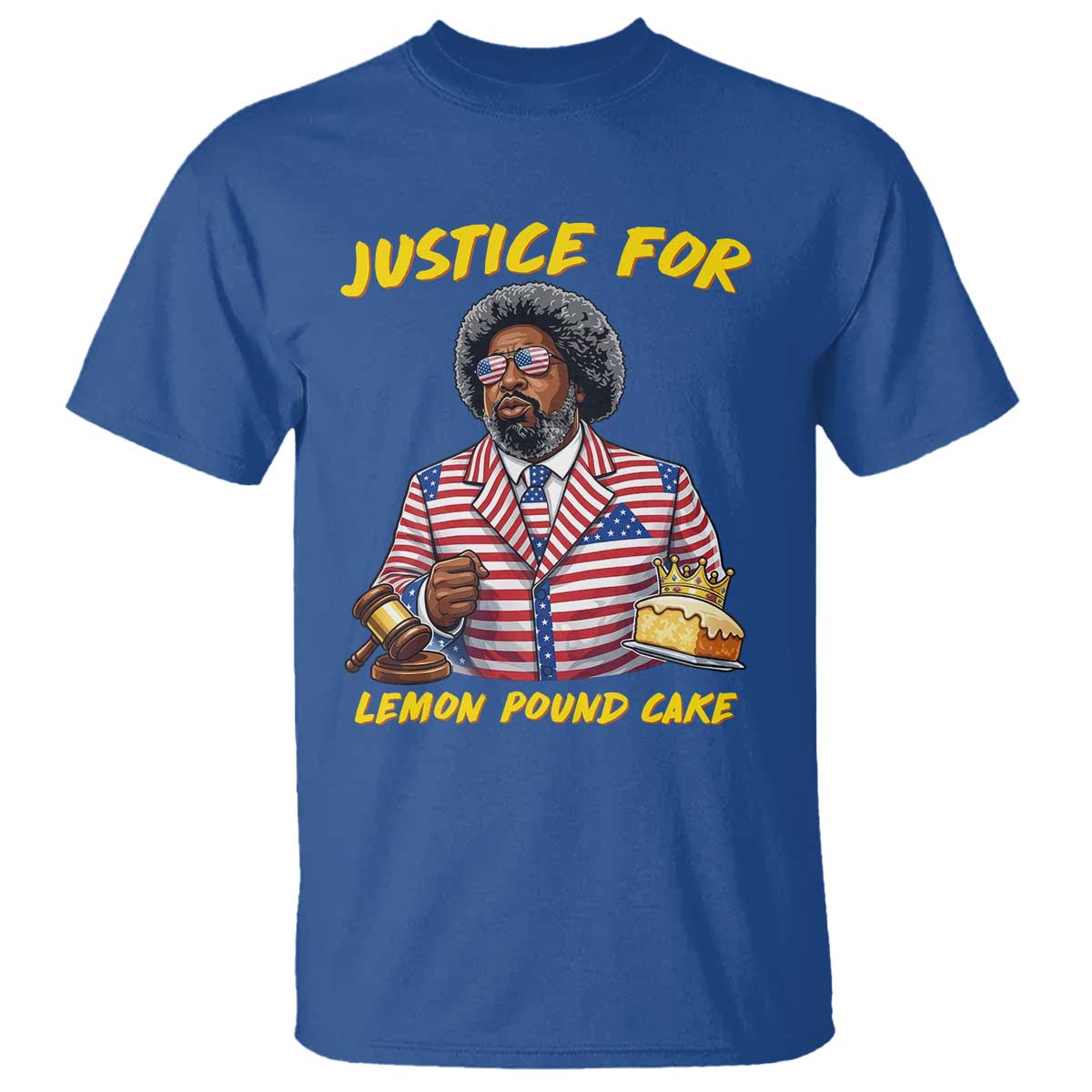 Justice for Lemon Pound Cake Funny Viral  Meme T Shirt Edgy Hip Hop Humor Parody Gift for Rap Fans