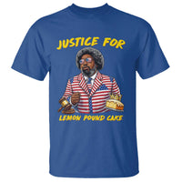 Justice for Lemon Pound Cake Funny Viral  Meme T Shirt Edgy Hip Hop Humor Parody Gift for Rap Fans
