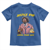 Justice for Lemon Pound Cake Funny Viral  Meme Toddler T Shirt Edgy Hip Hop Humor Parody Gift for Rap Fans