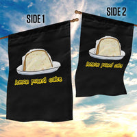 Lemon Pound Cake Funny Meme Garden Flag Viral Edgy Hip Hop Humor Parody Gift for Rap Fans