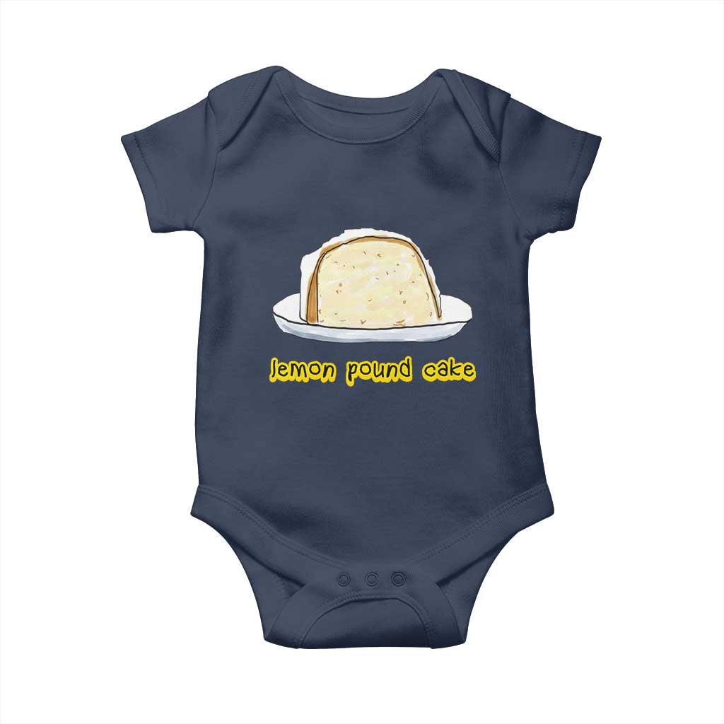 Lemon Pound Cake Funny Meme Baby Onesie Viral Edgy Hip Hop Humor Parody Gift for Rap Fans