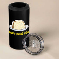 Lemon Pound Cake Funny Meme 4 in 1 Can Cooler Tumbler Viral Edgy Hip Hop Humor Parody Gift for Rap Fans