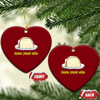 Lemon Pound Cake Funny Meme Ceramic Ornament Viral Edgy Hip Hop Humor Parody Gift for Rap Fans