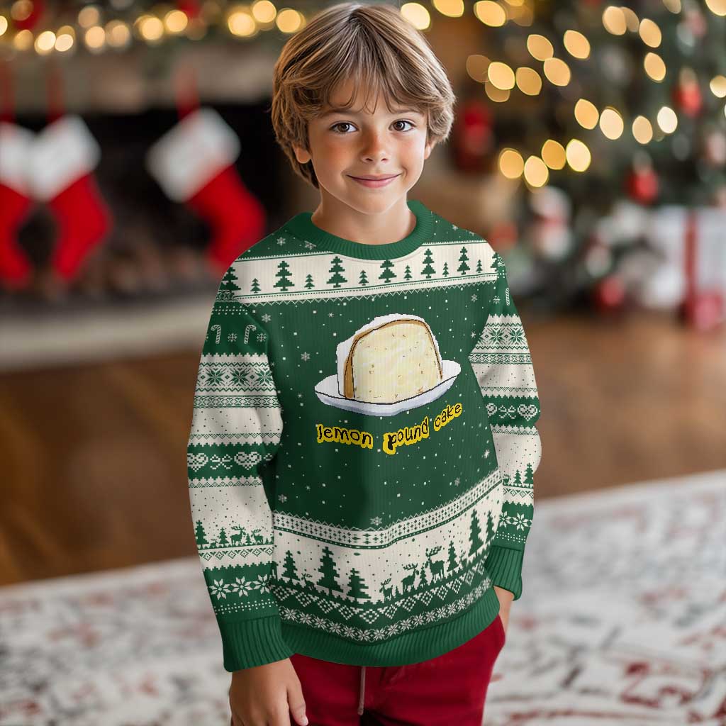 Lemon Pound Cake Funny Meme Ugly Christmas Sweater Viral Edgy Hip Hop Humor Parody Gift for Rap Fans