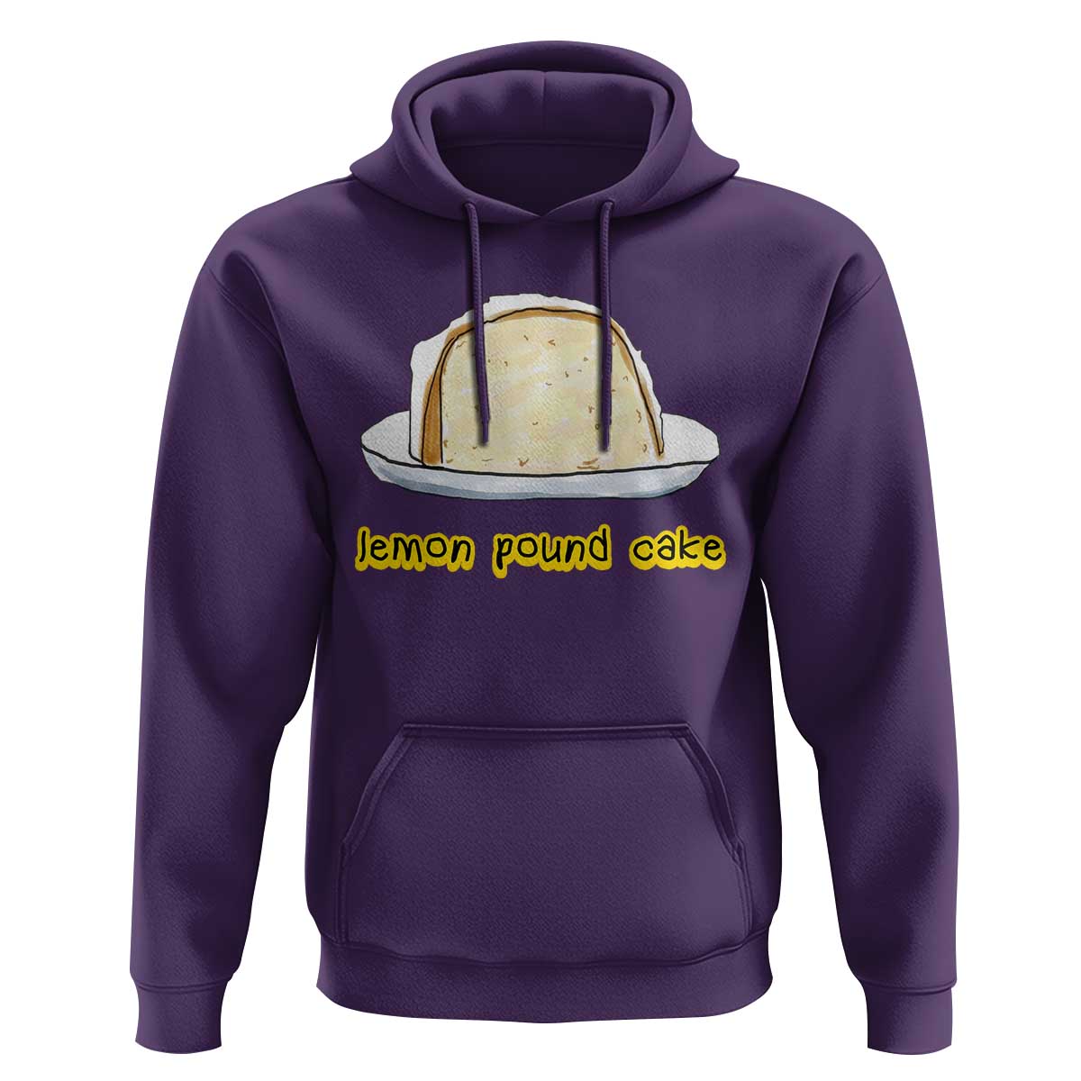 Lemon Pound Cake Funny Meme Hoodie Viral Edgy Hip Hop Humor Parody Gift for Rap Fans