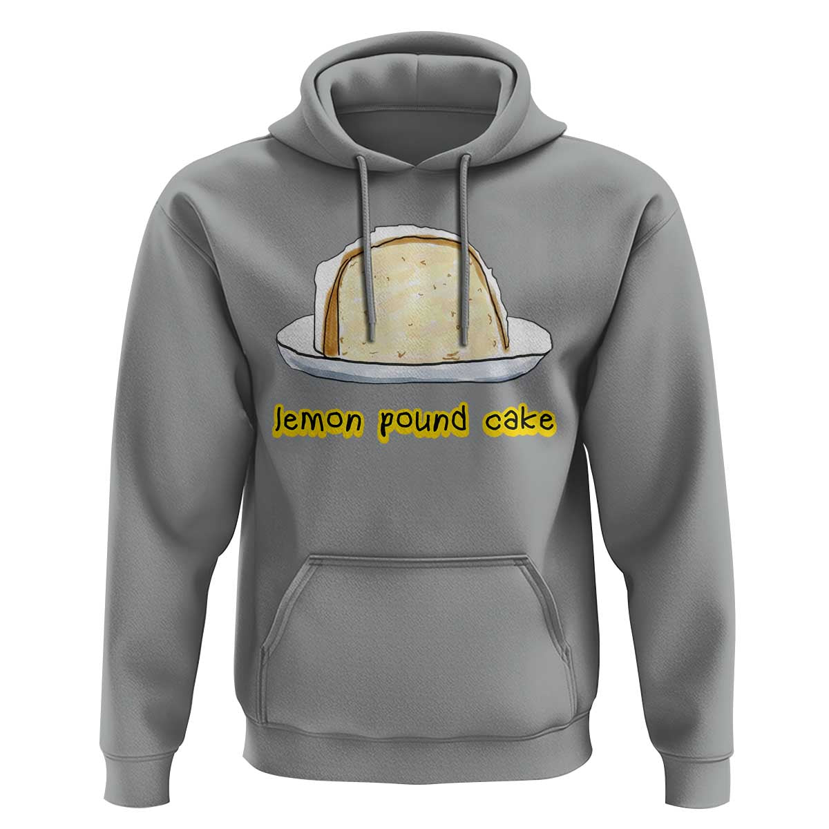 Lemon Pound Cake Funny Meme Hoodie Viral Edgy Hip Hop Humor Parody Gift for Rap Fans