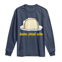 Lemon Pound Cake Funny Meme Long Sleeve Shirt Viral Edgy Hip Hop Humor Parody Gift for Rap Fans