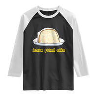 Lemon Pound Cake Funny Meme Raglan Shirt Viral Edgy Hip Hop Humor Parody Gift for Rap Fans