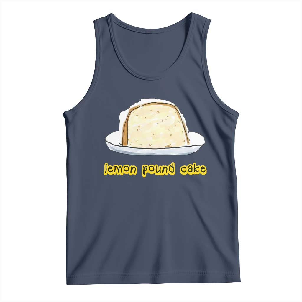 Lemon Pound Cake Funny Meme Tank Top Viral Edgy Hip Hop Humor Parody Gift for Rap Fans