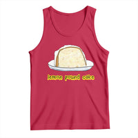 Lemon Pound Cake Funny Meme Tank Top Viral Edgy Hip Hop Humor Parody Gift for Rap Fans