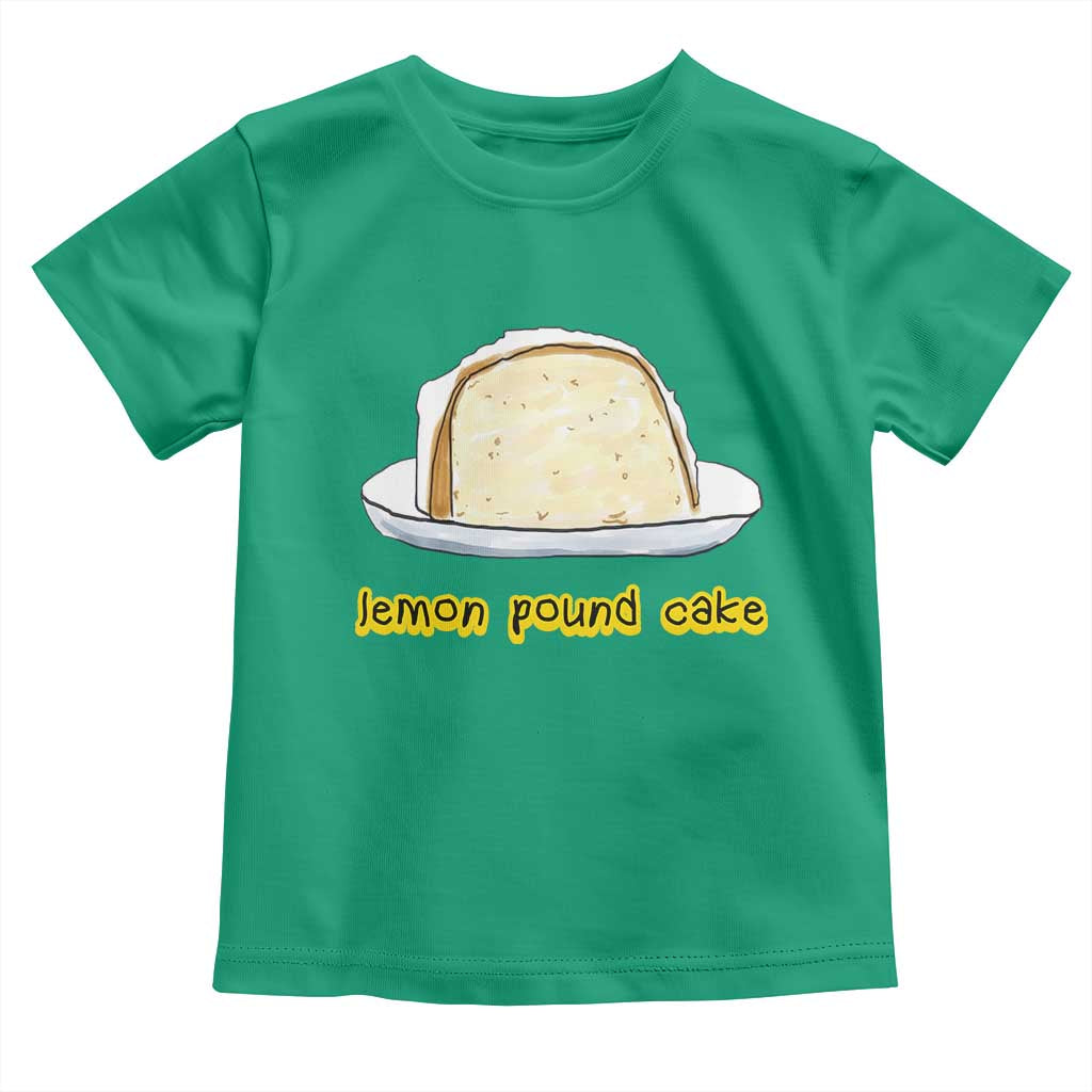 Lemon Pound Cake Funny Meme Toddler T Shirt Viral Edgy Hip Hop Humor Parody Gift for Rap Fans
