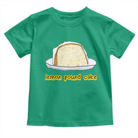 Lemon Pound Cake Funny Meme Toddler T Shirt Viral Edgy Hip Hop Humor Parody Gift for Rap Fans