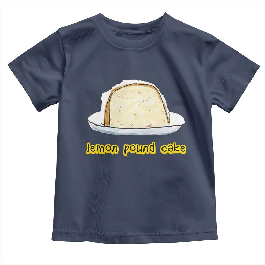 Lemon Pound Cake Funny Meme Toddler T Shirt Viral Edgy Hip Hop Humor Parody Gift for Rap Fans