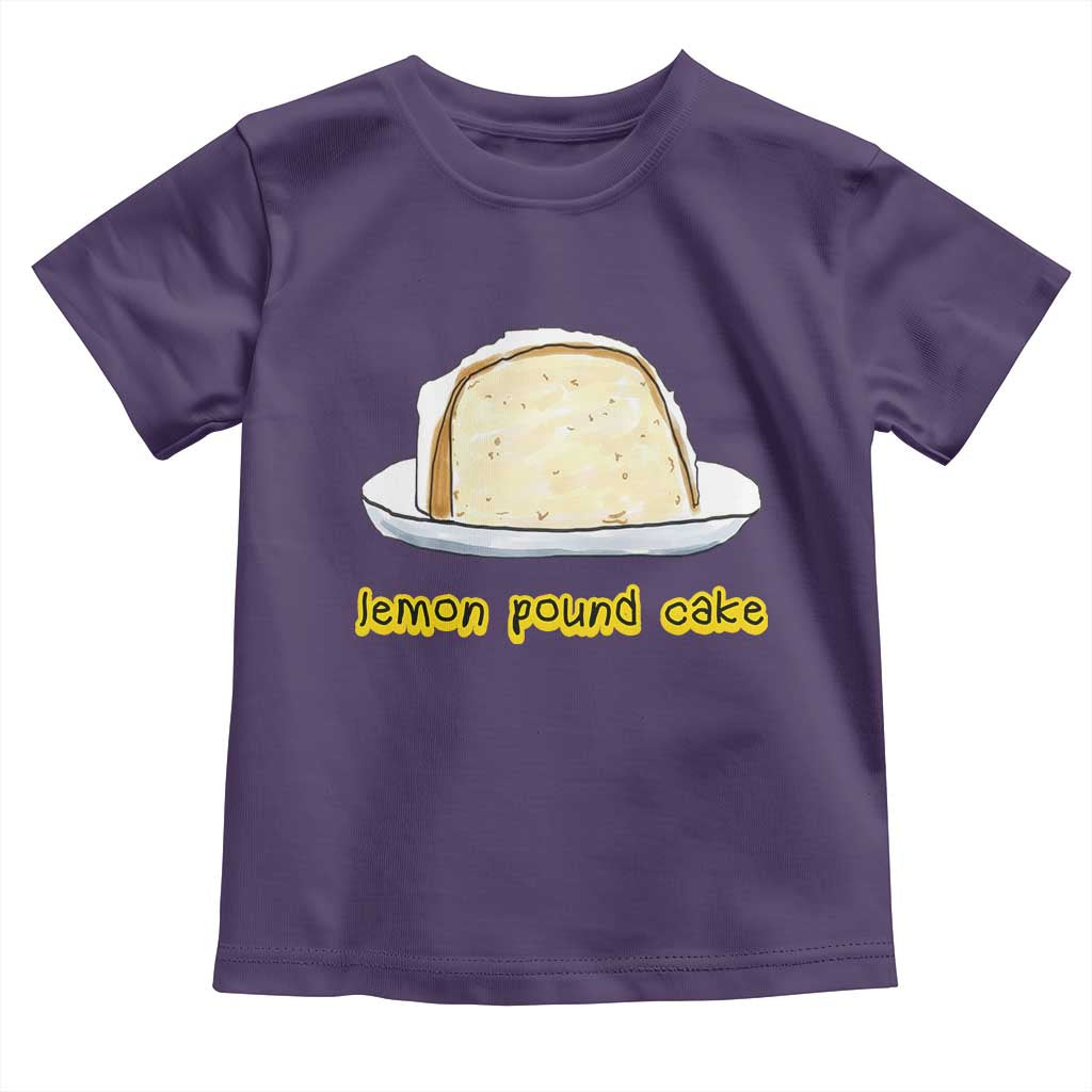 Lemon Pound Cake Funny Meme Toddler T Shirt Viral Edgy Hip Hop Humor Parody Gift for Rap Fans