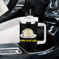 Lemon Pound Cake Funny Meme Tumbler With Handle Viral Edgy Hip Hop Humor Parody Gift for Rap Fans
