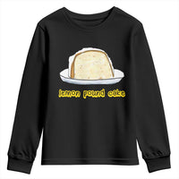 Lemon Pound Cake Funny Meme Youth Sweatshirt Viral Edgy Hip Hop Humor Parody Gift for Rap Fans