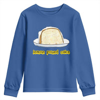 Lemon Pound Cake Funny Meme Youth Sweatshirt Viral Edgy Hip Hop Humor Parody Gift for Rap Fans