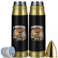 I Survived The Cleveland Meteor 2026 Bullet Tumbler Funny Ohio Apocalypse Meme Vintage Football Fan Humor