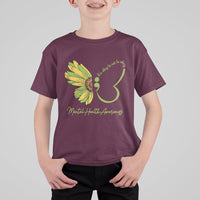 Mental Health Matters T Shirt For Kid Mental Health Awareness Butterfly Its Okay To Not Be Okay - Wonder Print Shop