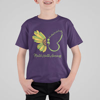 Mental Health Matters T Shirt For Kid Mental Health Awareness Butterfly Its Okay To Not Be Okay - Wonder Print Shop