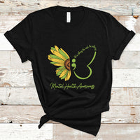Mental Health Matters T Shirt Mental Health Awareness Butterfly Its Okay To Not Be Okay - Wonder Print Shop