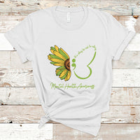 Mental Health Matters T Shirt Mental Health Awareness Butterfly Its Okay To Not Be Okay - Wonder Print Shop