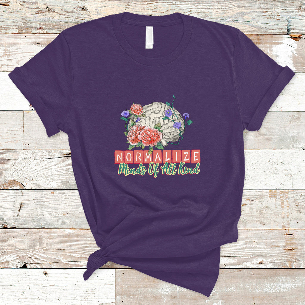 Mental Health Matters T Shirt End The Stigma Mental Health Matters Mental Awareness - Wonder Print Shop